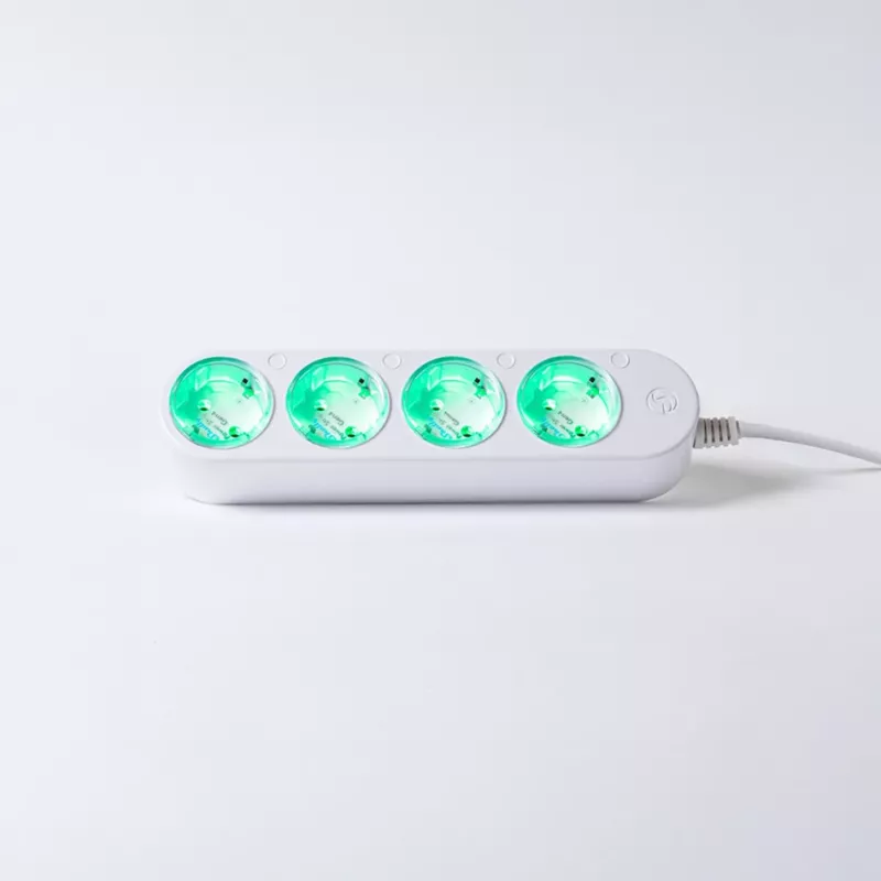 Älykäs 12A Shelly Power Strip 4 Gen4 Zigbee/Matter jatkojohto