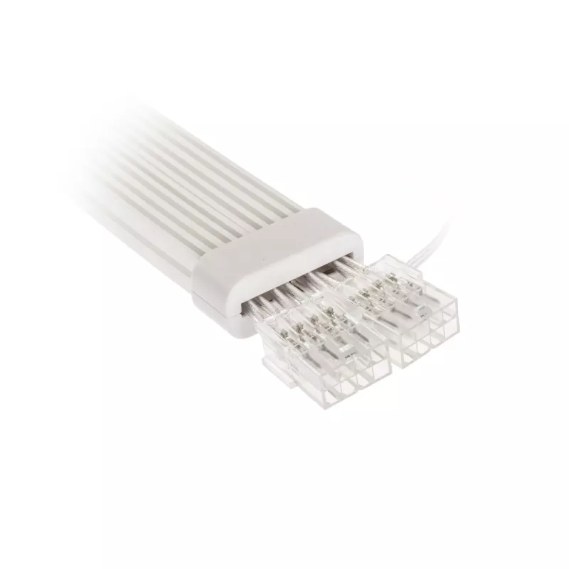 PCI-E 8-Pin jatkokaapeli Kolink Umbra Radiant ARGB — dual 2× 8-Pin, punottu jatko GPU-virtalähteelle