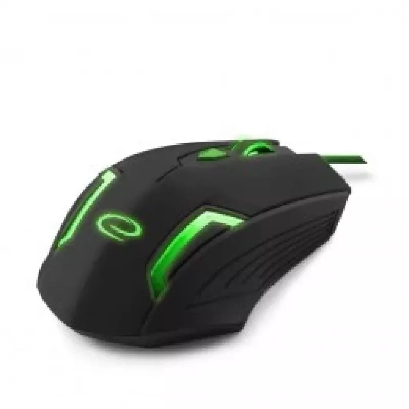 Esperanza MX205 Fighter hiiri pelikäyttöön oikeakätisille USB Type-A optinen 2400 DPI