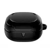 Tech-Protect Rough Carbon suojakuori Samsung Galaxy Buds 2 Pro/2/Live/Pro -latauskoteloon, musta