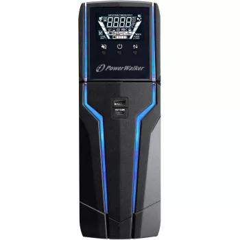 PowerWalker VI 1000 GXB - UPS - vaihtovirta 162 - 290 V - 600 W - 1000 VA - 9 Ah - USB - lähtöliitännät 4