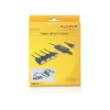 DeLock USB2.0 > 4 x sarjaporttisovitin - sarjaporttisovitin - USB - RS-232 x 4 (61887)