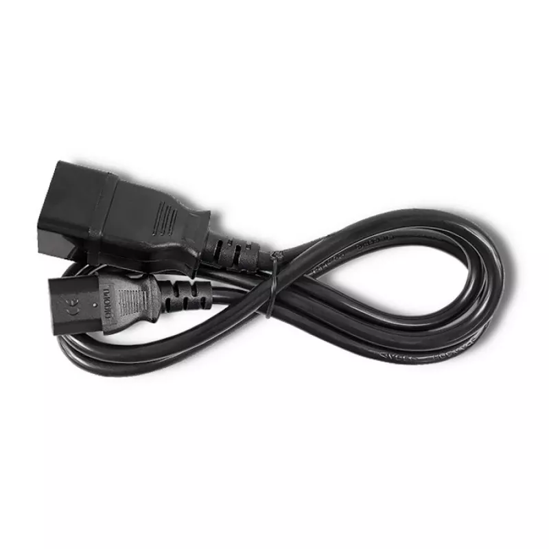 Virtakaapeli Qoltec 53991 musta 1,2 m C20 C13 liitin