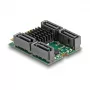 DeLOCK 61062 sisäinen SATA-sovitin M.2-SATA 6 Gbit/s RAID 0 1 10 JBOD