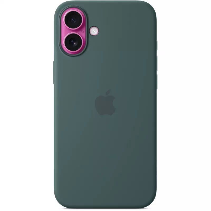 Apple iPhone 16 Plus -silikonikotelo MagSafe-yhteensopiva – merenvihreä