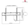 Maclean Mc-668 seinäteline kallistettava, enintään 40 kg, VESA 100x100–600x400