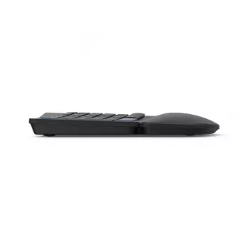 Langaton ergonominen näppäimistö HAMA WK-900 musta USB, kompakti asettelu, langaton yhteys