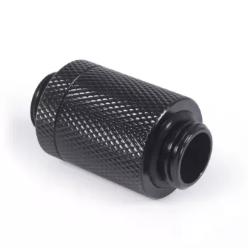 Alphacool ES D-Plug 25,5 mm G1/4 AG G1/4 AG - Deep musta (17580)