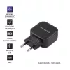 Laturi Qoltec 50180 sisäkäyttöön AC musta