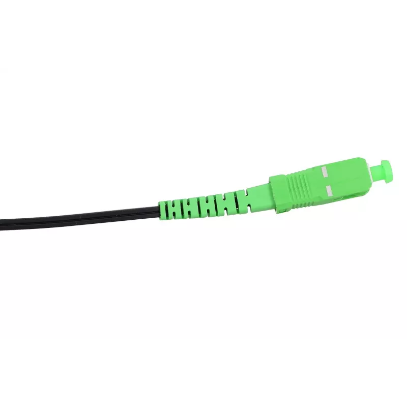 Extralink patchkaapeli SC/APC-SC/APC litteä drop yksimuotokaapeli simplex G.657A2 100 m