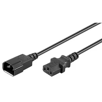 Microconnect PE040618 virtajohto musta 1,8 m C13-liitin C14-pistoke