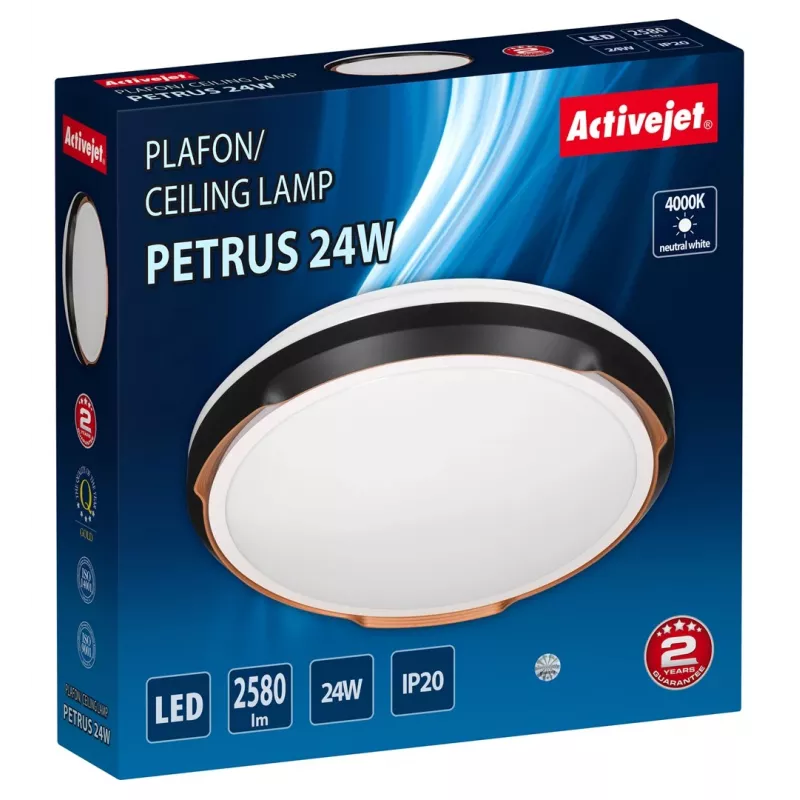 Activejet LED-kattovalaisin AJE-PETRUS 24W