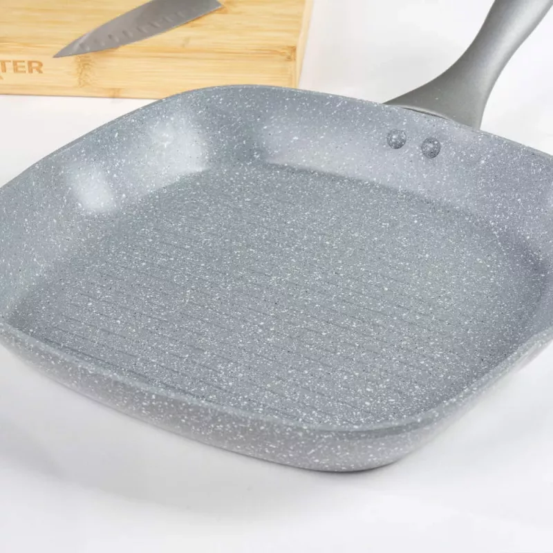 Salter grillipannu 28 cm tarttumaton marmoripinnoite