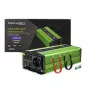 Auto-invertteri Qoltec Monolith 1200 W vihreä 12 V