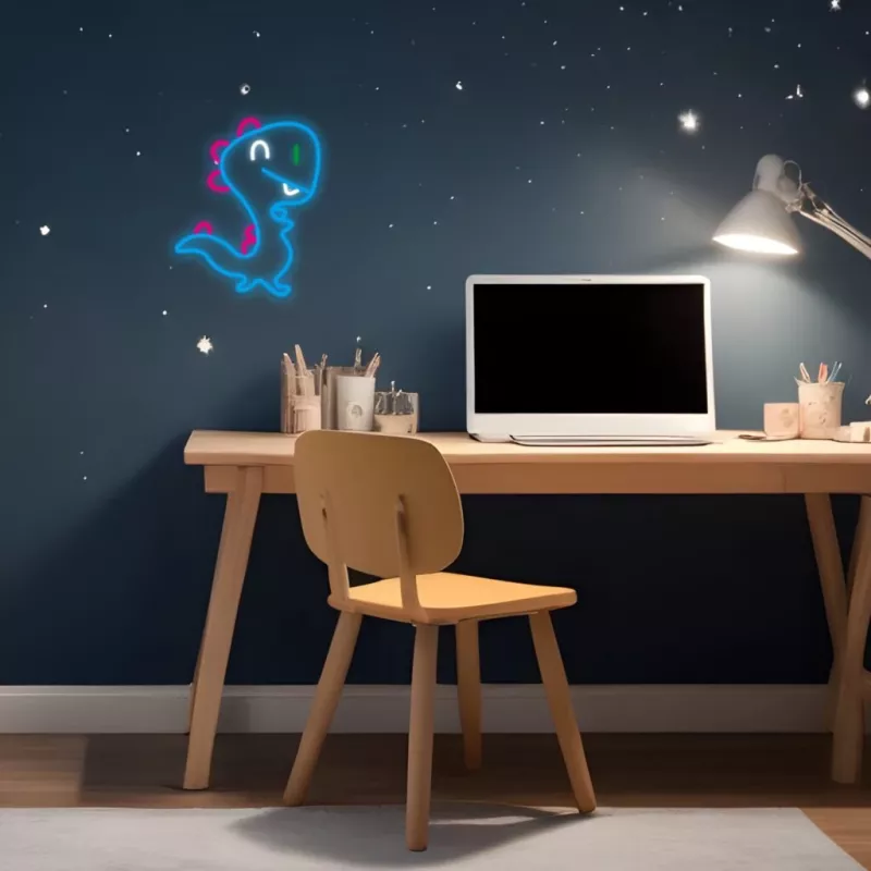 Koristeellinen neonvalo MANTA SNL56MT dinosaurustyyli — MANTA SNL56MT