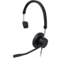 Johdolliset mono-kuulokkeet Plusonic X140_Mono – kevyt on-ear-muotoilu, korkea äänenlaatu