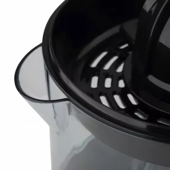 Sähköinen sitruspuristin JATA JEEX1423 40 W musta läpinäkyvä 0,7 l