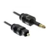 Toslink-audiokaapeli DeLOCK 82876 2m Mini-TOSLINK musta