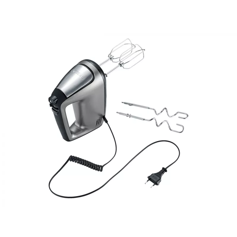 SEVERIN HM 3832 -käsivatkain - 400 W - harmaa-metallinen/musta/ruostumaton teräs