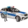 Ajoneuvo Range Rover Velar poliisi ja hahmo