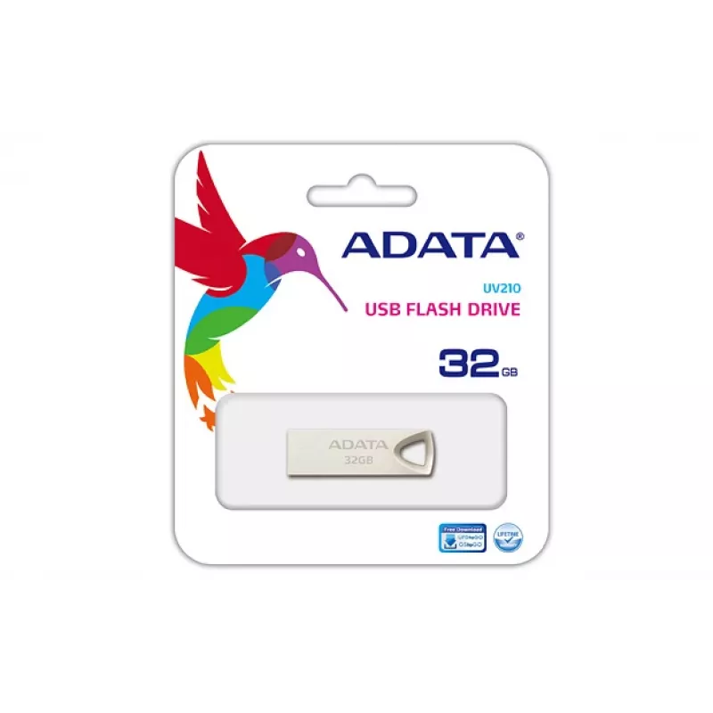 ADATA AUV210-32G-RGD USB-muistitikku 32 GB USB Type-A 2.0 beige
