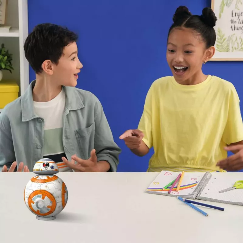 Ravensburger 11578 3D-palapallo Star Wars BB-8, 99 palaa