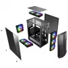 PC-kotelo Xilence Performance C XILENT BLADE X512.RGB Midi Tower musta