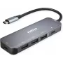 ROLINE USB 3.2 Gen 2 keskitin, 5-porttinen, Type-C-liitäntäkaapeli (14.02.5048)