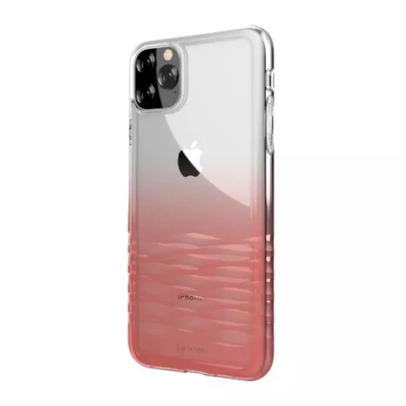 Devia Ocean -sarjan suojakotelo iPhone 11 Pro -puhelimelle – liukuvärinen punainen