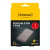 SSD-kiintolevy Intenso 1 TB ulkoinen USB Type-C 3.2 Gen 2 ruskea