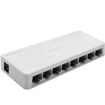 Qoltec verkkokytkin 8xRJ45-portti 1000Mbps LAN