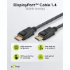 DisplayPort-kaapeli Goobay 74777 1 m musta G-Sync FreeSync