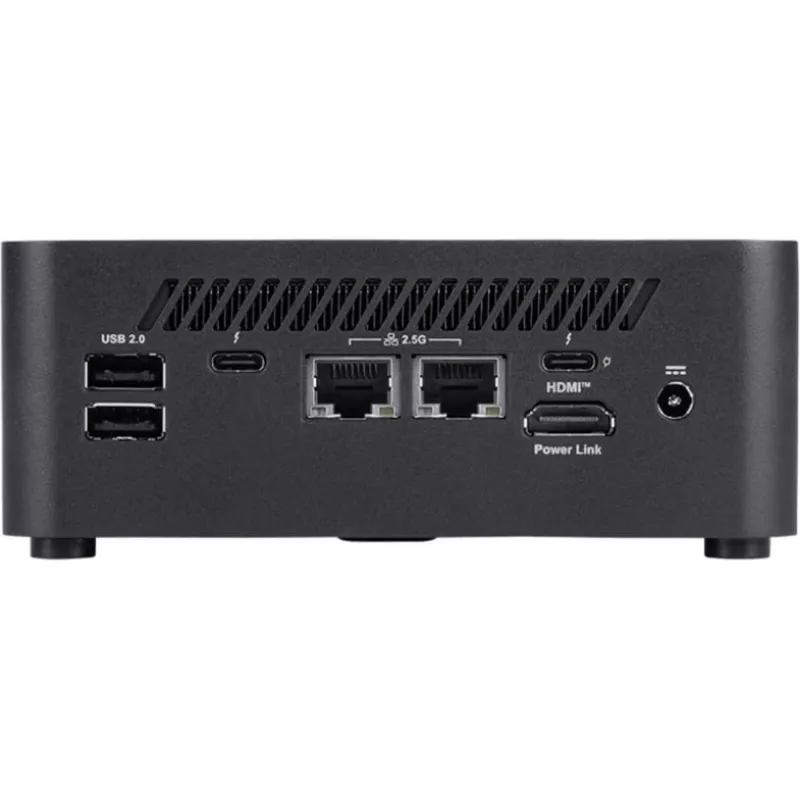 Minitietokone MSI Cubi NUC AI+ i7-258V, 32GB RAM, 1TB SSD, Windows 11 Home, musta
