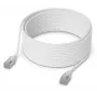 Verkkokaapeli Ubiquiti UACC-Cable-Patch-EL-C6A-15M-W RJ-45 Cat6a 15 m läpinäkyvä valkoinen
