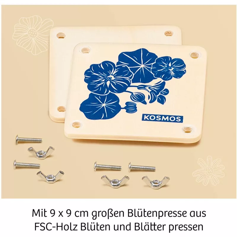 Kosmos kukkienkuivauspuristin kokeilupakkaus