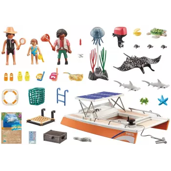 PLAYMOBIL® 71623 koralliriutta-alusta