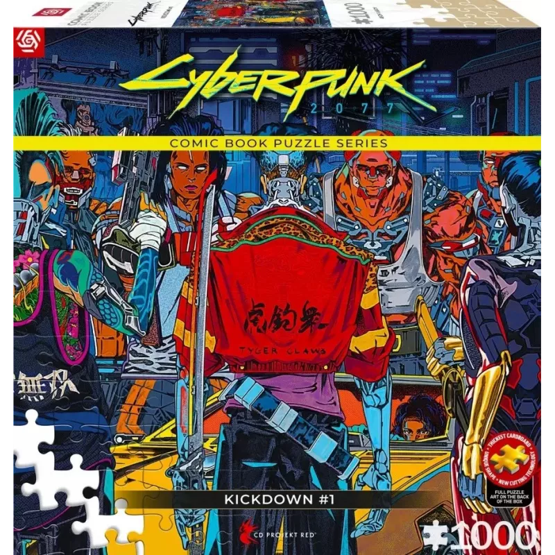 Good Loot sarjakuvapalapeli: Cyberpunk 2077 Kickdown, 1000 palaa