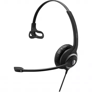 EPOS I SENNHEISER IMPACT SC 238 - 200 Series - headset - on-ear - johdollinen - Easy Disconnect - musta, hopea (1000657)