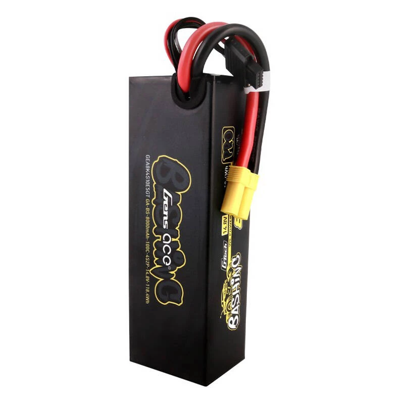 Gens ace 8000mAh 14.8V 100C 4S2P LiPo-akkupaketti