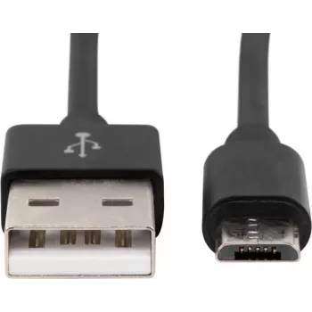 Ansmann 1700-0076 1,2 m USB A Micro-USB musta puhelinkaapeli (1700-0076)