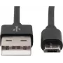 Ansmann 1700-0076 1,2 m USB A Micro-USB musta puhelinkaapeli (1700-0076)