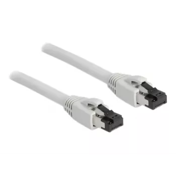 Verkkokaapeli DeLOCK 80561 RJ-45 Cat8.1 3 m harmaa