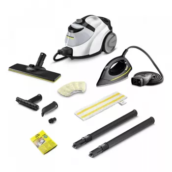 Kärcher SC 5 EasyFix IRON sylinterimallinen höyrypuhdistin 1,5 l 2250 W musta, valkoinen