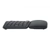 Logitech ERGO K860 - näppäimistö - langaton - 2,4 GHz, Bluetooth 5.0 - QWERTY - espanjalainen - grafiitti