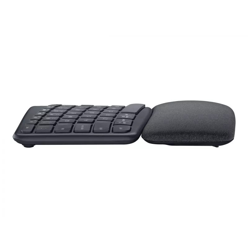 Logitech ERGO K860 - näppäimistö - langaton - 2,4 GHz, Bluetooth 5.0 - QWERTY - espanjalainen - grafiitti