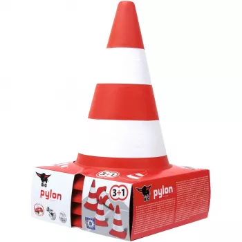 BIG Spielwarenfabrik BIG kartiot (4 kpl:n sarja) - 1 vuosi - muovi - punainen - valkoinen
