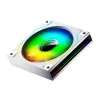 Jäähdytystuuletin Darkflash DM20 valkoinen 120mm 3-pin PC-koteloon ja CPU-jäähdytykseen