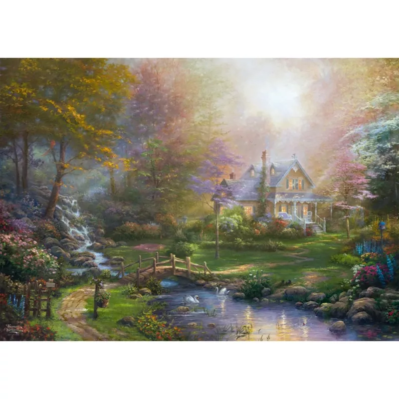 1000 palan palapeli Schmidt Spiele Thomas Kinkade Studios ”The Perfect Mother's Day” – 1000 palaa