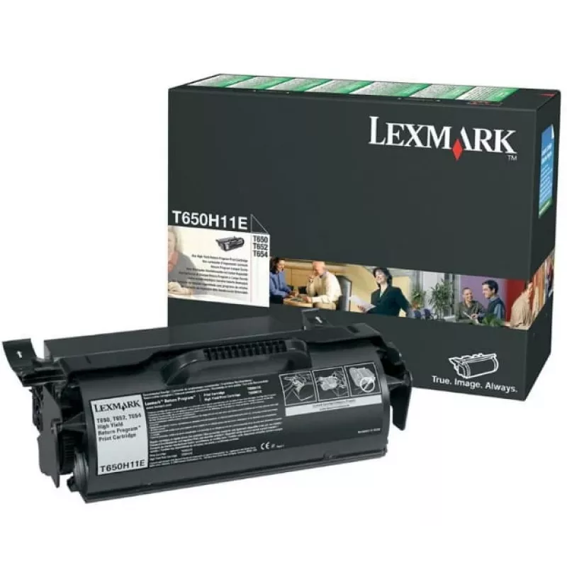 Värikasetti Lexmark T650H11E XL musta 30000 sivua