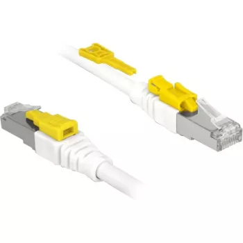 Verkkokaapeli DeLOCK 85330 RJ-45 Cat6a 0,5 m valkoinen